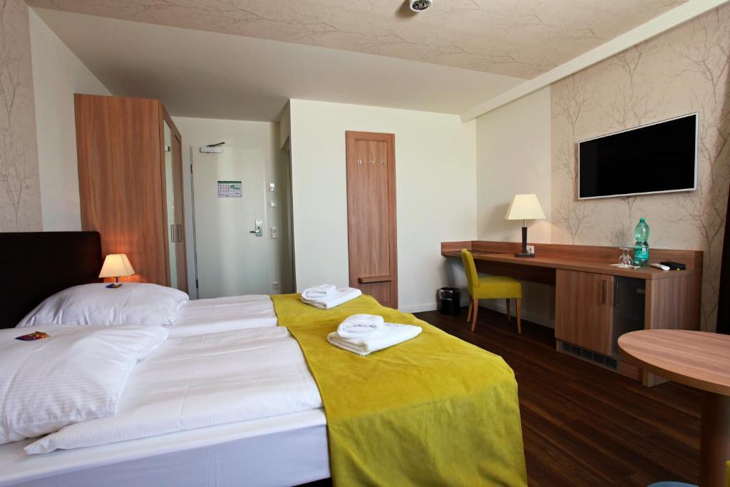 Hotel Warnow Rostock Ruang foto